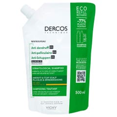 Vichy Dercos Eco Ricarica Shampoo Trattante Forfora e Prurito Capelli secchi 500ml
