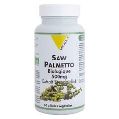 Vit'All+ Saw Palmetto organico 500 mg 60 capsule vegetali