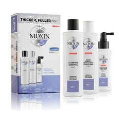Nioxin System 5 Kit di cura densificante per Capelli trattati chimicamente e leggermente schiariti 350 ml