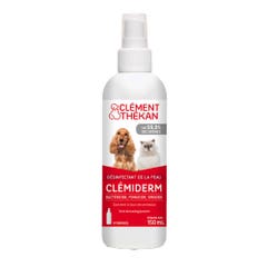 Clement-Thekan Clémiderm Spray disinfettante per la pelle Per Pour tous gli animali 150 ml