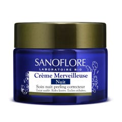 Sanoflore Merveilleuse Crema da notte con peeling correttivo biologico 50ml