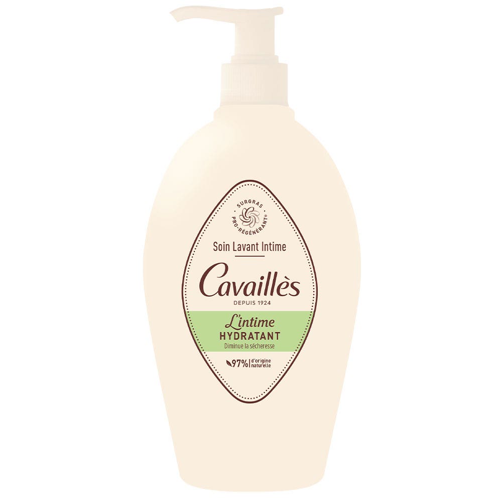 Cavaillès Secchezza intima Detergente naturale idratante 500ml