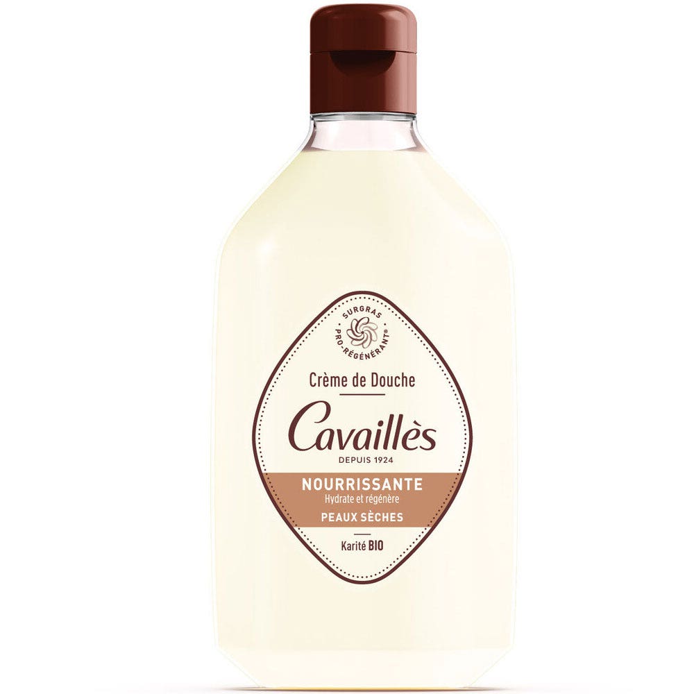 Cavaillès Surgras Actif Crema doccia nutriente al karité bio pelle secca 250ml