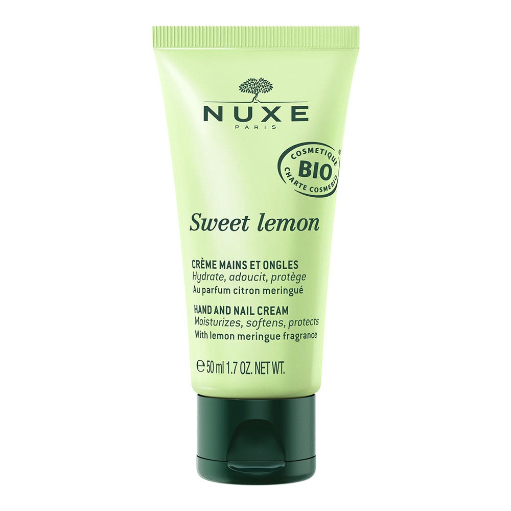 Nuxe Sweet Lemon Crema biologica per mani e unghie 50ml