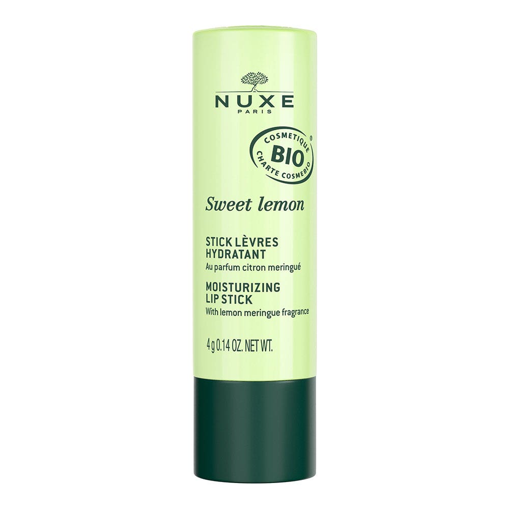Nuxe Sweet Lemon Stick labbra biologico 4g