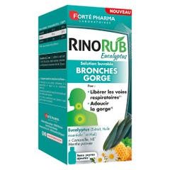Forté Pharma RinoRub Soluzione potabile per bronchi e gola Eucalipto 120 ml