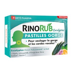 Forté Pharma RinoRub Pastiglie per la gola Eucalipto 20 compresse