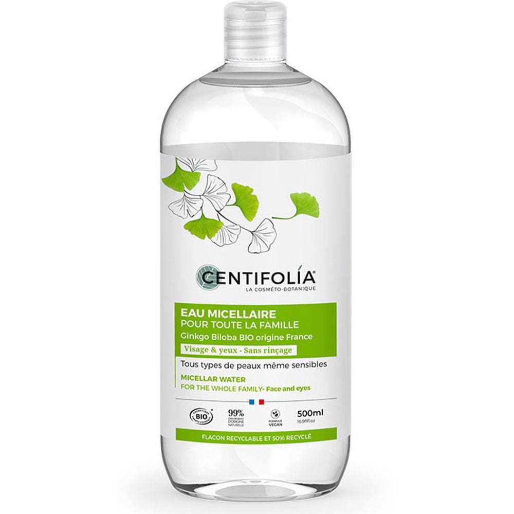 Centifolia Delicatezza e Idratazione Acqua micellare viso e occhi per tutta la famiglia 500ml