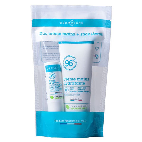 Dermasens Duo Crema per le mani + Stick per le labbra