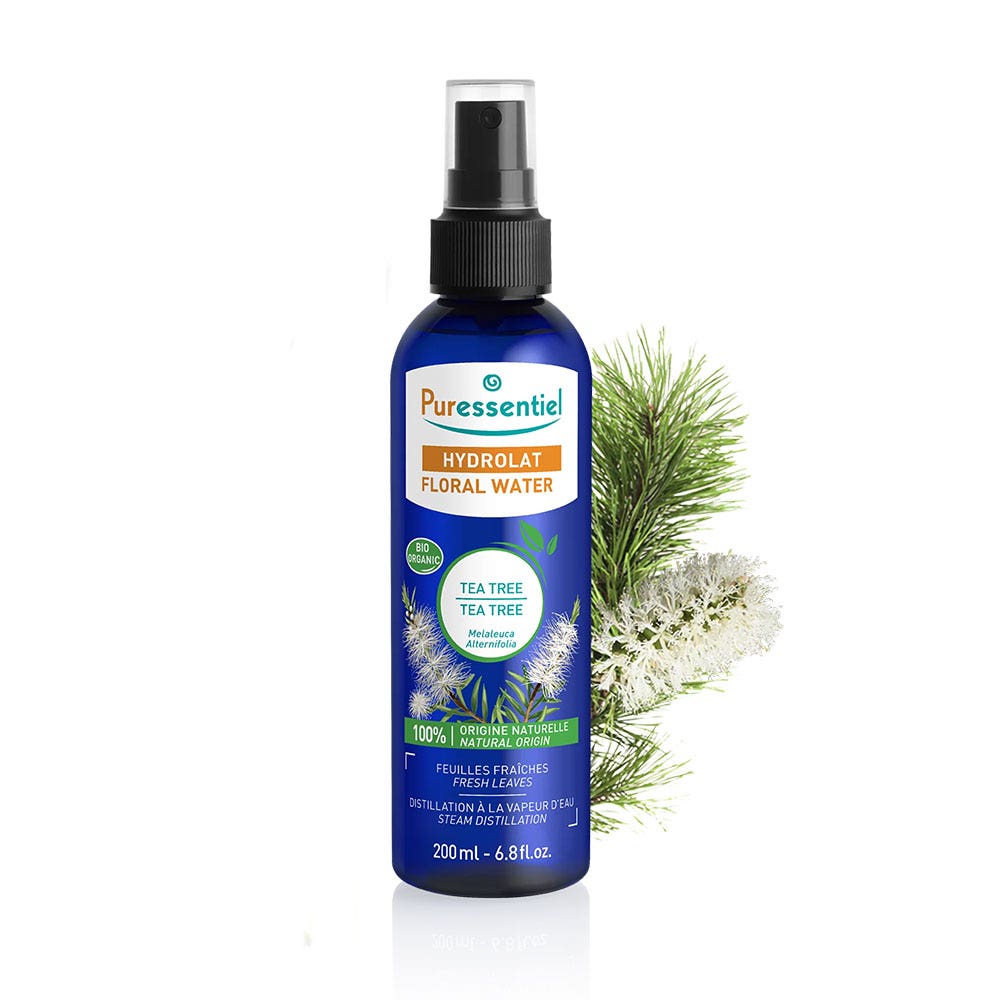 Puressentiel Idralati Acque floreali dell'albero del tè biologico Pelle grassa con imperfezioni 200 ml