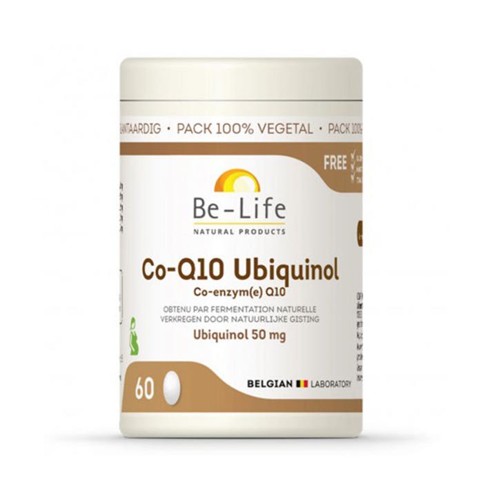 Be-Life Co-q10 Vital 60 Capsule Ubiquinol 50mg 60 Gélules