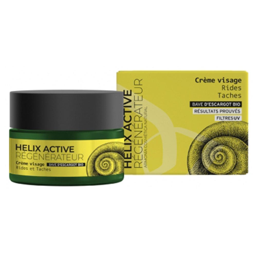 Armonia Cosmétique Helix Activ Crema viso alla lumaca Rigenerante Pour tous i tipi di pelle 50ml