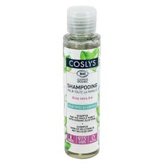 Coslys Shampoo per famiglie Aloe Vera Biologica Pour tutti i tipi di Capelli 100ml