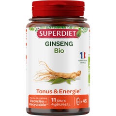 Superdiet Ginseng biologico 45 capsule