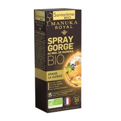 Santarome Manuka Royal Spray biologico per la gola 20ml