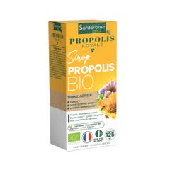 Santarome Propolis Royale Sciroppo di Propolis biologico a tripla azione 125 ml