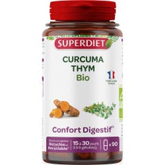 Superdiet Curcuma biologica Timo 90 capsule