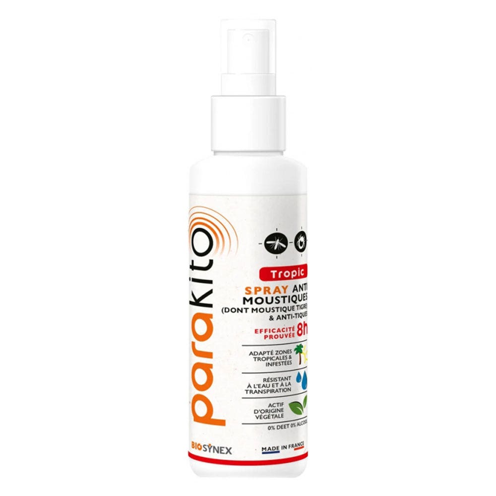 Para Kito Spray repellente per zanzare Tropic Efficacia 8h 75ml