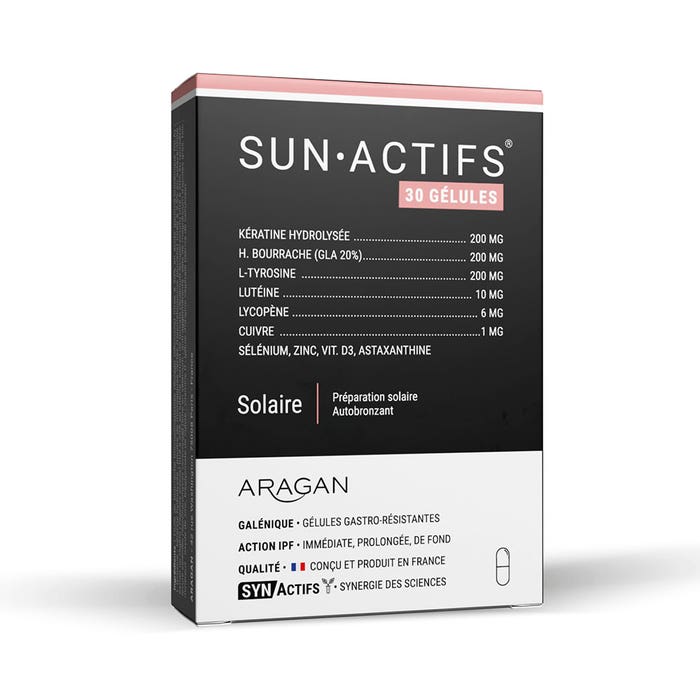 Aragan Synactifs Sunactifs Solare 30 Geluli