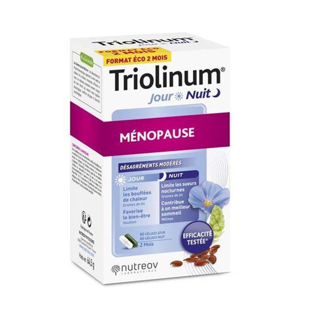 Nutreov Triolinum Menopausa giorno/notte 120 Capsule