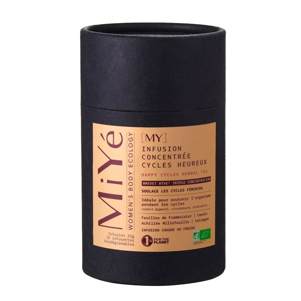 Miyé [Infuso concentrato biologico Happy Cycles 20 bustine