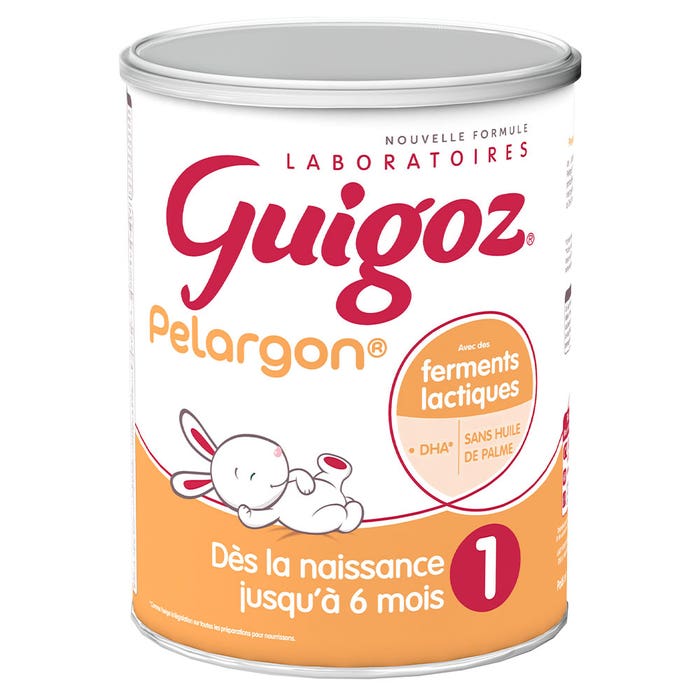 Latte in polvere 1 780g Pelargon Da 0 a 6 mesi Guigoz
