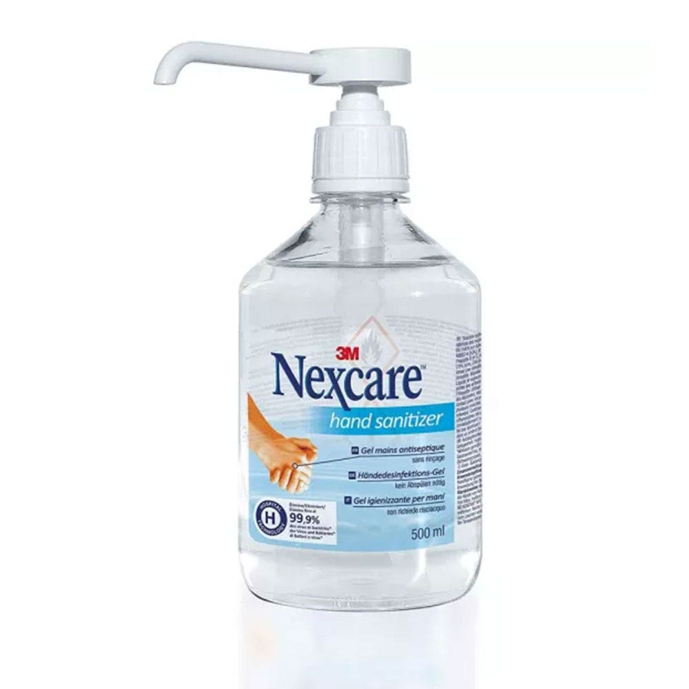 Nexcare Gel Antisettico per le mani Flacone a pompa 500ml