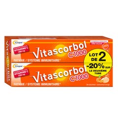 Vitascorbol Vitamine C1000 2x20 compresse effervescenti