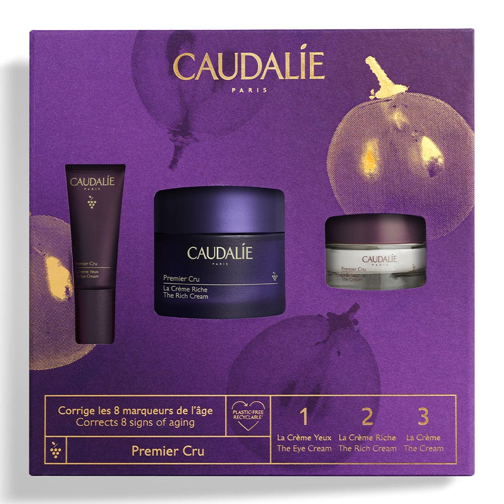 Caudalie Premier Cru Box corregge gli 8 indicatori di età