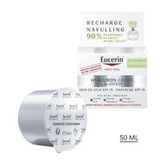 Eucerin Hyaluron-Filler + 3x Effect Ricarica per la cura del giorno anti-età Spf15 per la pelle secca 50ml