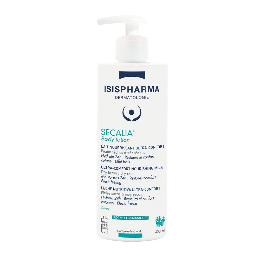 Isispharma Secalia Latte nutriente ultra-confort per pelli secche e molto secche 400ml