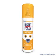 Insect Ecran Peau Spray repellente per zecche per adulti e bambini Adulti e Bambini 100ml