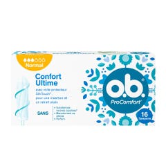 O.B. Cuscinetti normali Pro Comfort Senza applicatore x16