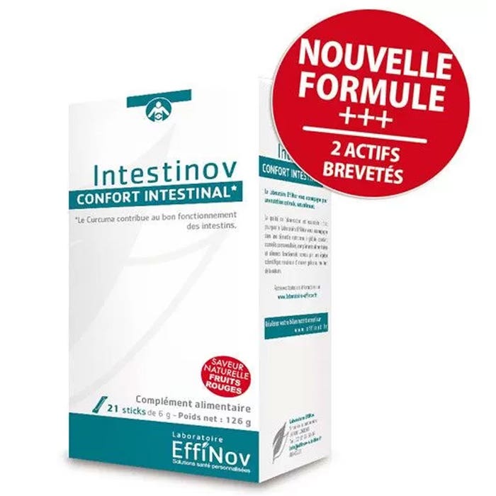 Intestinov 21 bastoni Comfort intestinale Effinov Nutrition