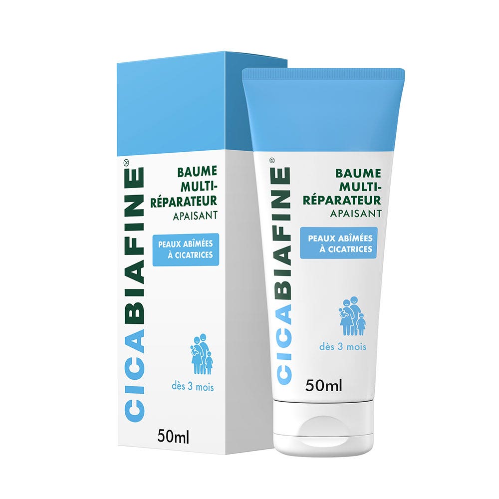 Cicabiafine Balsamo corpo riparatore multi-azione per pelli danneggiate 50 ml