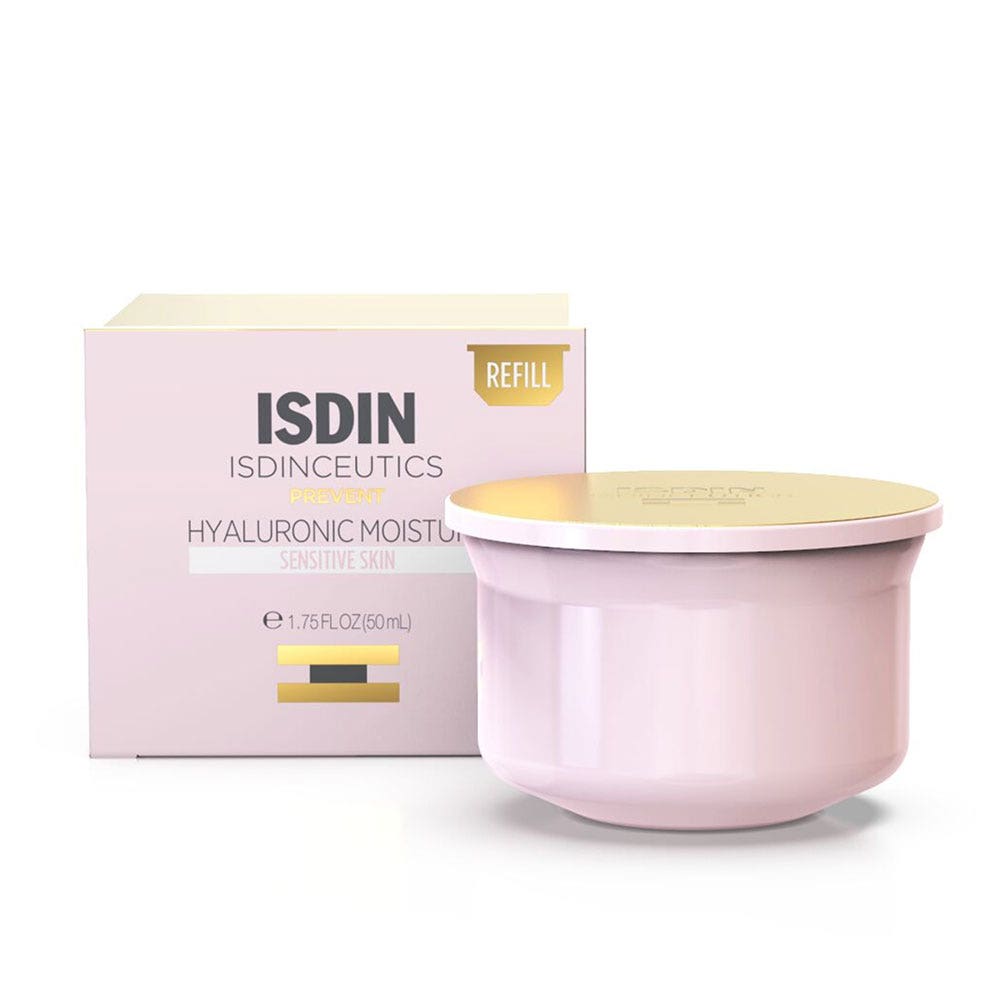 Isdin Hyaluronic Moisture Crema da giorno idratante e anti-età Pelle Sensibile Prevent 50g