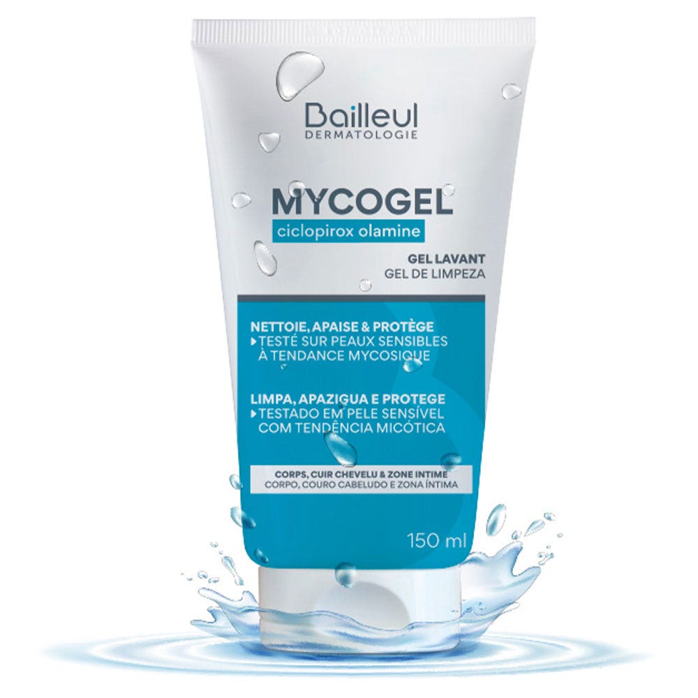Bailleul Mycogel Gel Detergente Schiumogeno Pelli sensibili 150ml
