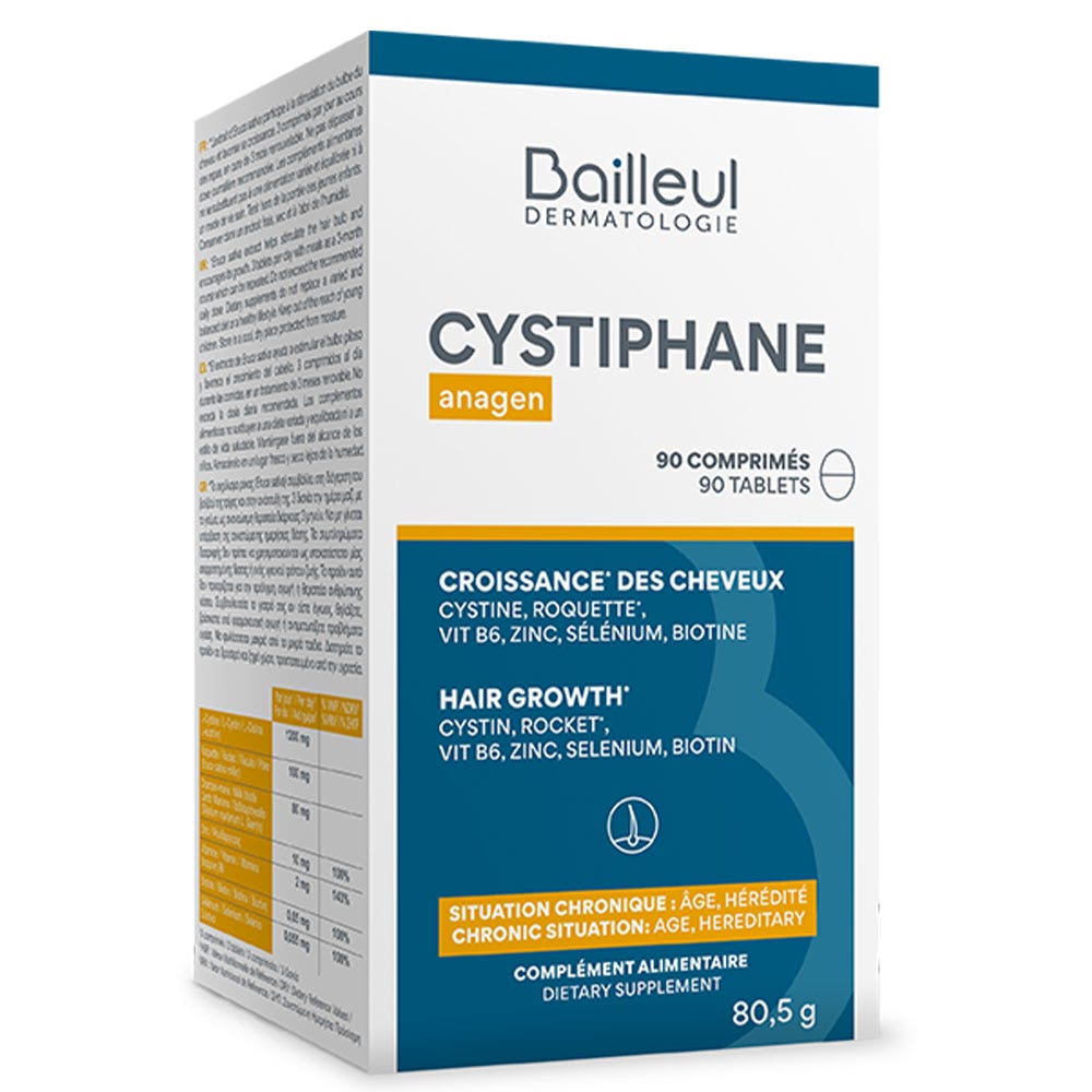 Bailleul Cystiphane Crescita dei Capelli Anagen 90 compresse
