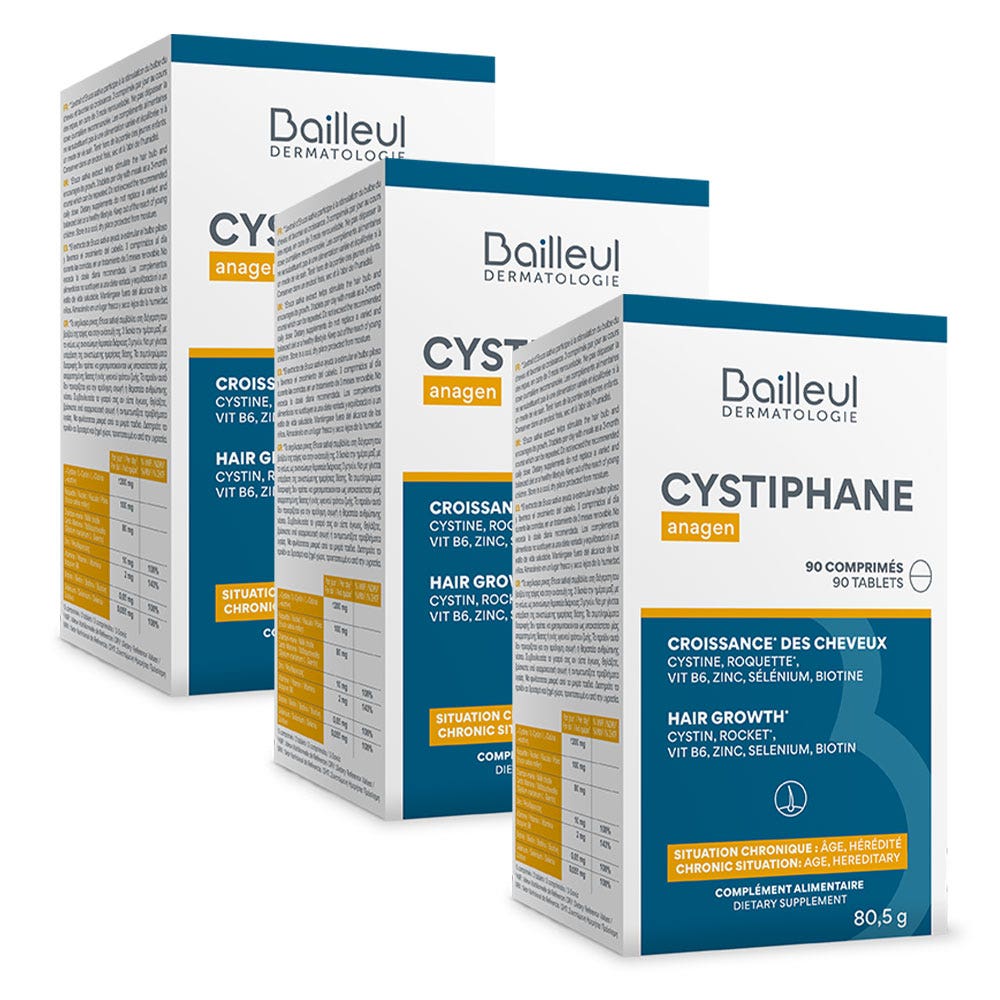 Bailleul Cystiphane Crescita dei capelli Anagen Anagen 3x90 compresse