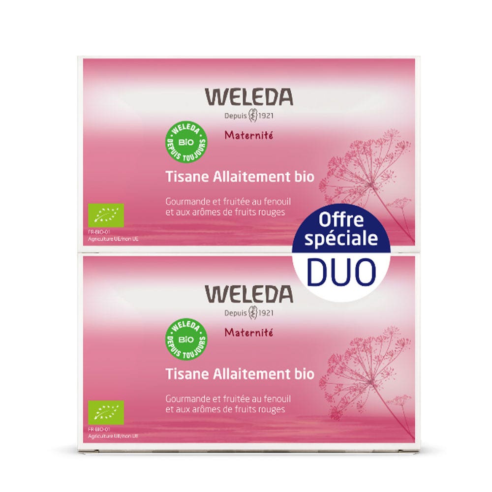 Weleda Mamma Tisana Allattamento Frutta Rossa 2x20 Bustine