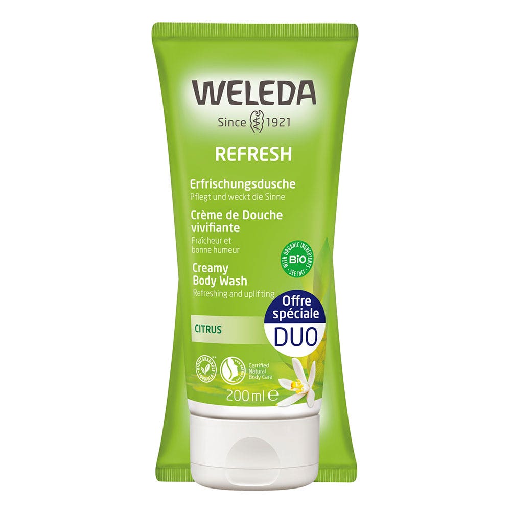 Weleda Limone Doccia cremosa energizzante 2x200ml