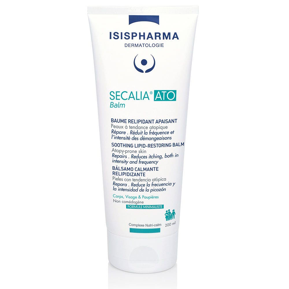 Isispharma Secalia Baume Relipidant Apaisant Ato Balm Peaux Atopiques 200 ml
