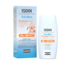 Isdin Mineral Baby Fotoprotector ISDIN Fusion Fluid Mineral Baby Pediatrics SPF50+ dalla Nascita Fotoprotector Pediatrics 50ml