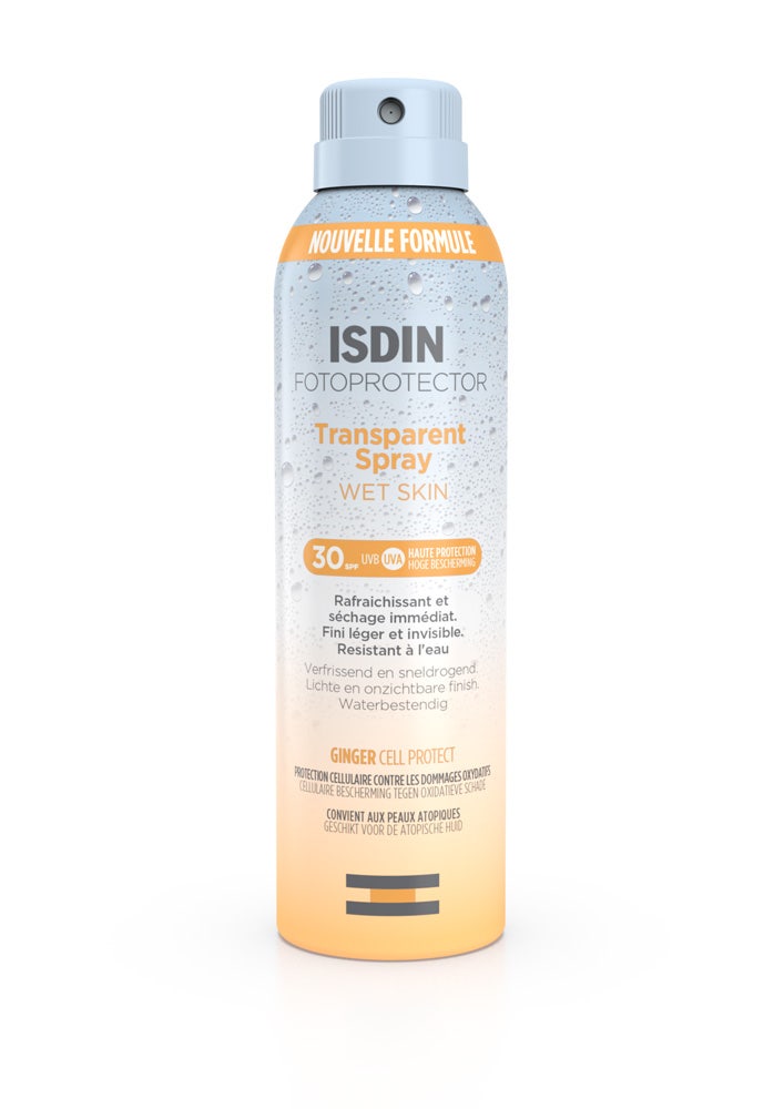 Isdin Transparent Spray Fotoprotector crema solare corpo SPF30 250ml