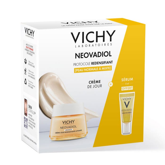 Set di protocolli Ridensificanti e Lift per la menopausa Neovadiol Vichy