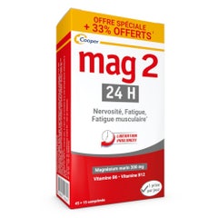Mag 2 magnesio marino 24 ore su 24 45 + 15 compresse
