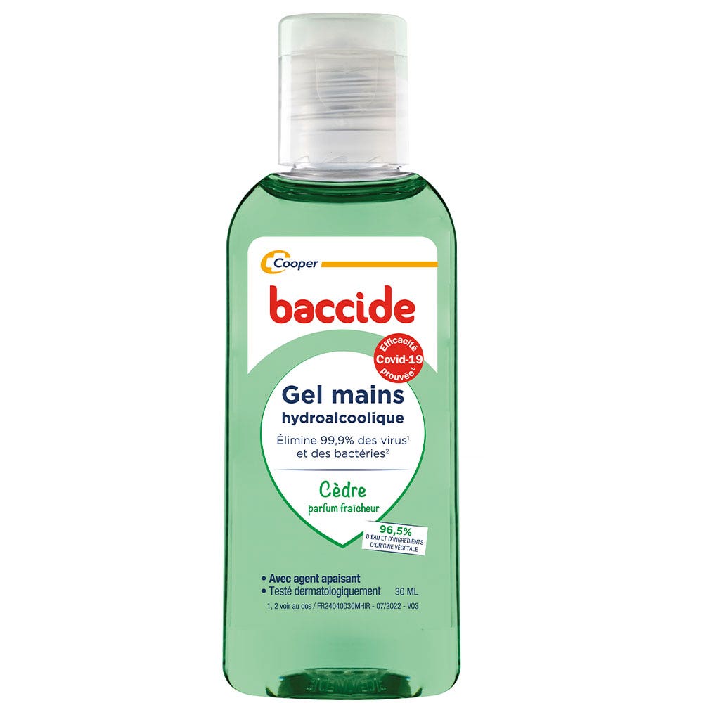 Baccide Gel per mani senza risciacquo Profumo fresco 100ml