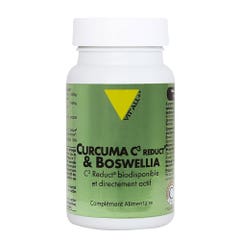 Vit'All+ Curcuma C3 Reduct® e Boswellia Altamente biodisponibile e direttamente attivo 30 Capsule vegetali