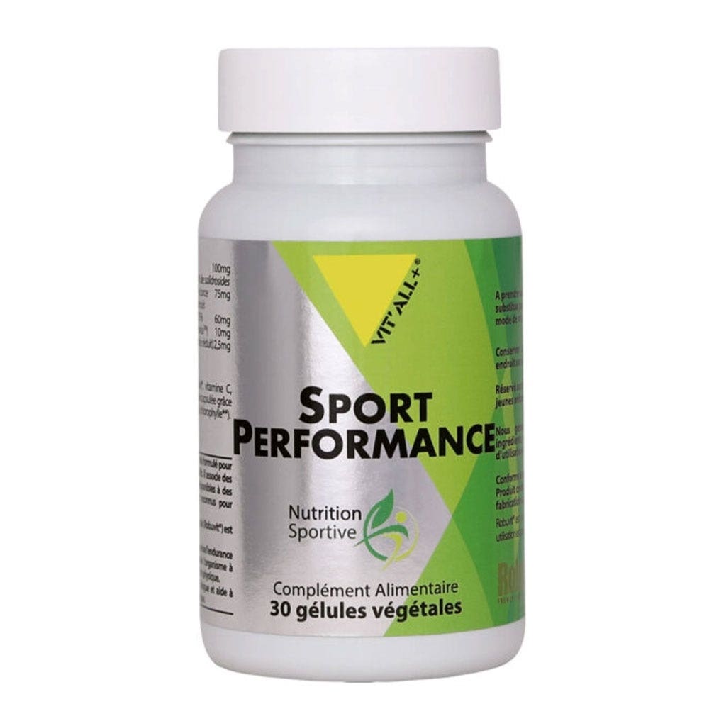 Vit'All+ Prestazioni nello sport con Robuvit 30 capsule vegetali