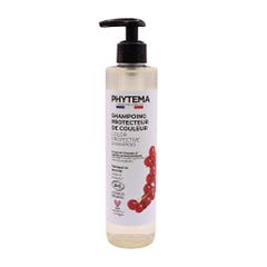 Phytema Shampoo protettivo del colore Fiori di ciliegio e ribes rosso bio 250ml